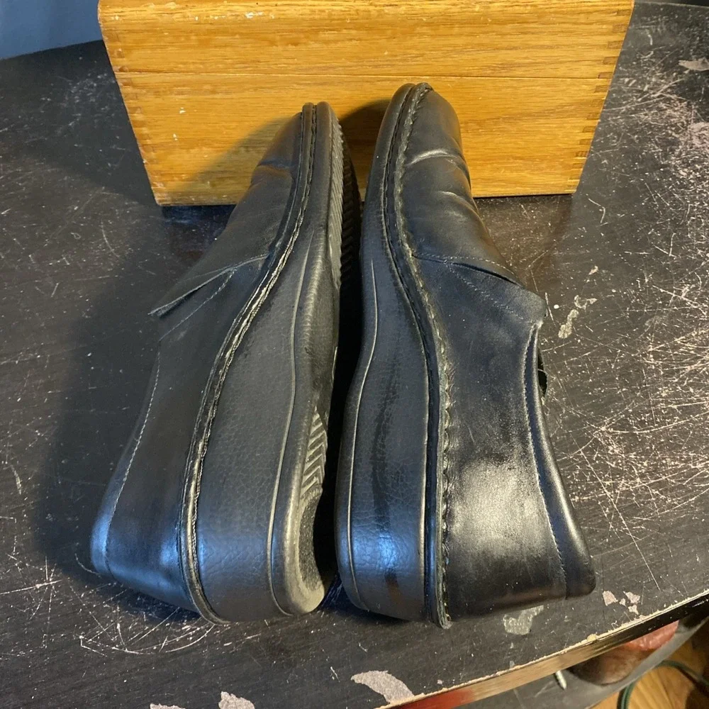 Finn Comfort Newport Black Slip-On‎ Casual Shoes, Size EU 41 US 7.5